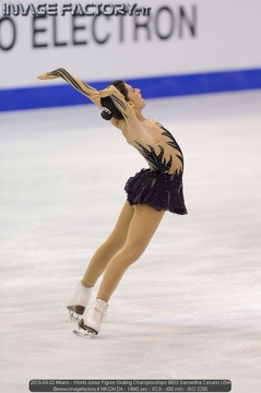 2013-03-02 Milano - World Junior Figure Skating Championships 9653 Samantha Cesario USA